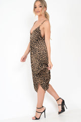 Leopard Print Oversized Jersey Jumpsuit - Samra-Jumpsuits