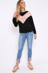 Light Blue Denim Dip Hem Jeans - Carolina-Jeans