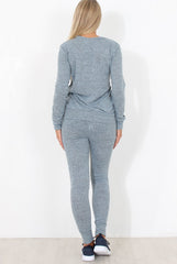 Light Blue Loungewear Set-Josie-Loungewear