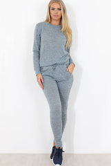 Light Blue Loungewear Set-Josie-Loungewear