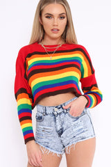 Light Denim High Waisted Distressed Shorts - Latifa-Shorts