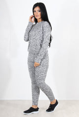 Light Grey Loungewear Set-Josie-Loungewear