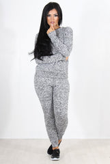 Light Grey Loungewear Set-Josie-Loungewear