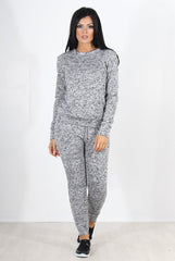 Light Grey Loungewear Set-Josie-Loungewear