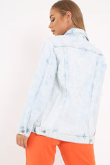 Light wash Denim Jacket - Samaira-Denim Jackets