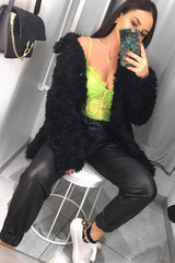 Lime Green Lace Flower Bodysuit - Faylen-Bodysuits