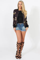 Mid Blue Denim Shorts - Camilla-Shorts