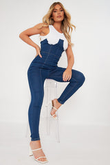 Rhero Women's Jeans Jumpsuit 56570 – Attitude Fashion