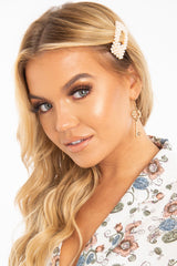 Milk Crystal Hairclip - Haden-Hair