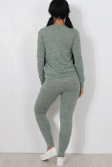 Mint Loungewear Set-Josie-Loungewear