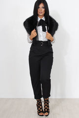 Mola White Lace Shirt-Shirts