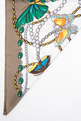 Multi Butterfly Patterned Head Scarf - Albie-Hair