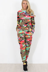 Multi Camo Loungewear - Layla-Loungewear