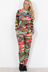Multi Camo Loungewear - Layla-Loungewear