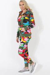 Multi Camo Loungewear Set - Larna-Loungewear