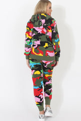 Multi Camo Loungewear Set - Larna-Loungewear