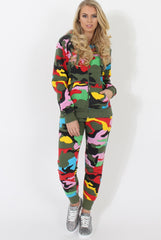 Multi Camo Loungewear Set - Larna-Loungewear