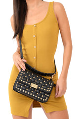 Mustard Button Front Ribbed Bodycon Dress - Oliviana-Dresses