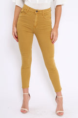 Mustard Skinny Jeans - Madisson-Jeans