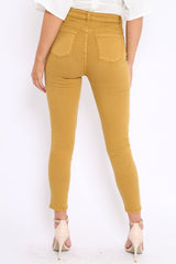 Mustard Skinny Jeans - Madisson-Jeans
