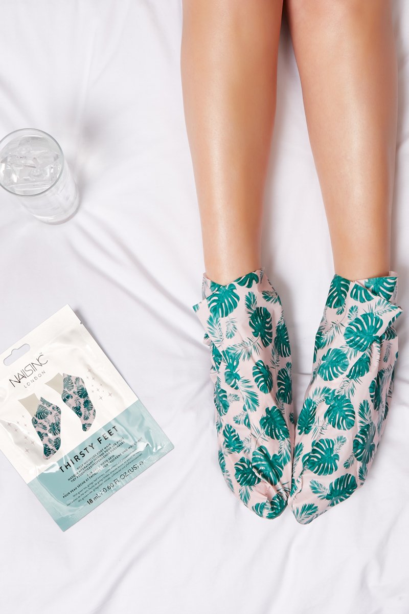 Nails Inc. Foot Mask - Thirsty Feet-Body