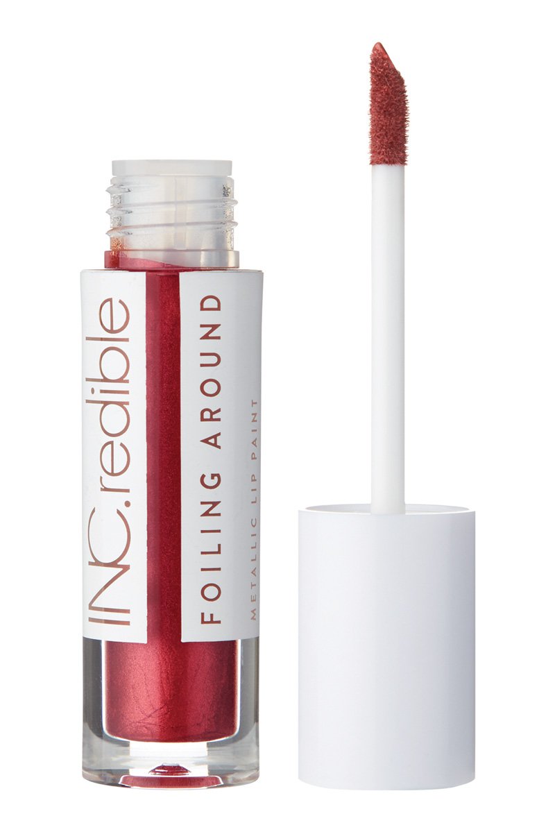 Nails Inc. INC.redible Foiling Around Lip Paint - Turn Me On-Lips