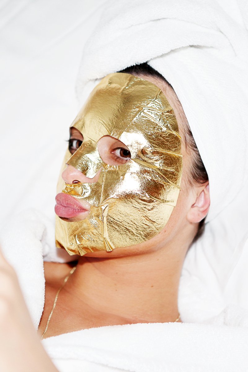 Nails Inc. INC.redible Gilt Tripper Micro-Peel Off Sheet Mask-Face
