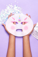 Nails Inc. INC.redible Sparkle Like A Unicorn Illuminating Sheet Mask-Face