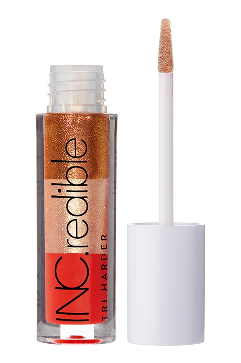 Nails Inc. INC.redible Tri Harder Gloss - On Hold-Lips