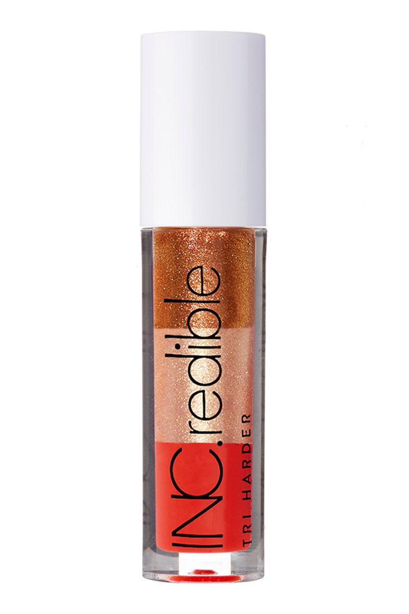 Nails Inc. INC.redible Tri Harder Gloss - On Hold-Lips
