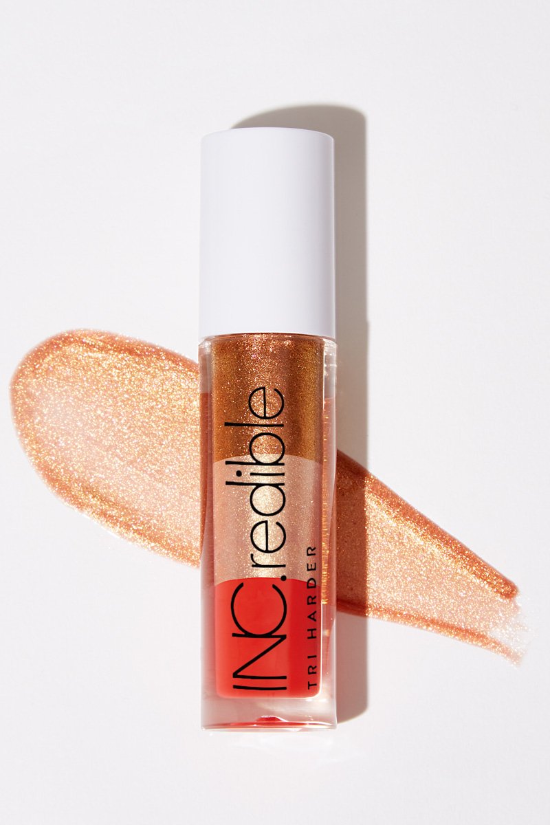 Nails Inc. INC.redible Tri Harder Gloss - On Hold-Lips