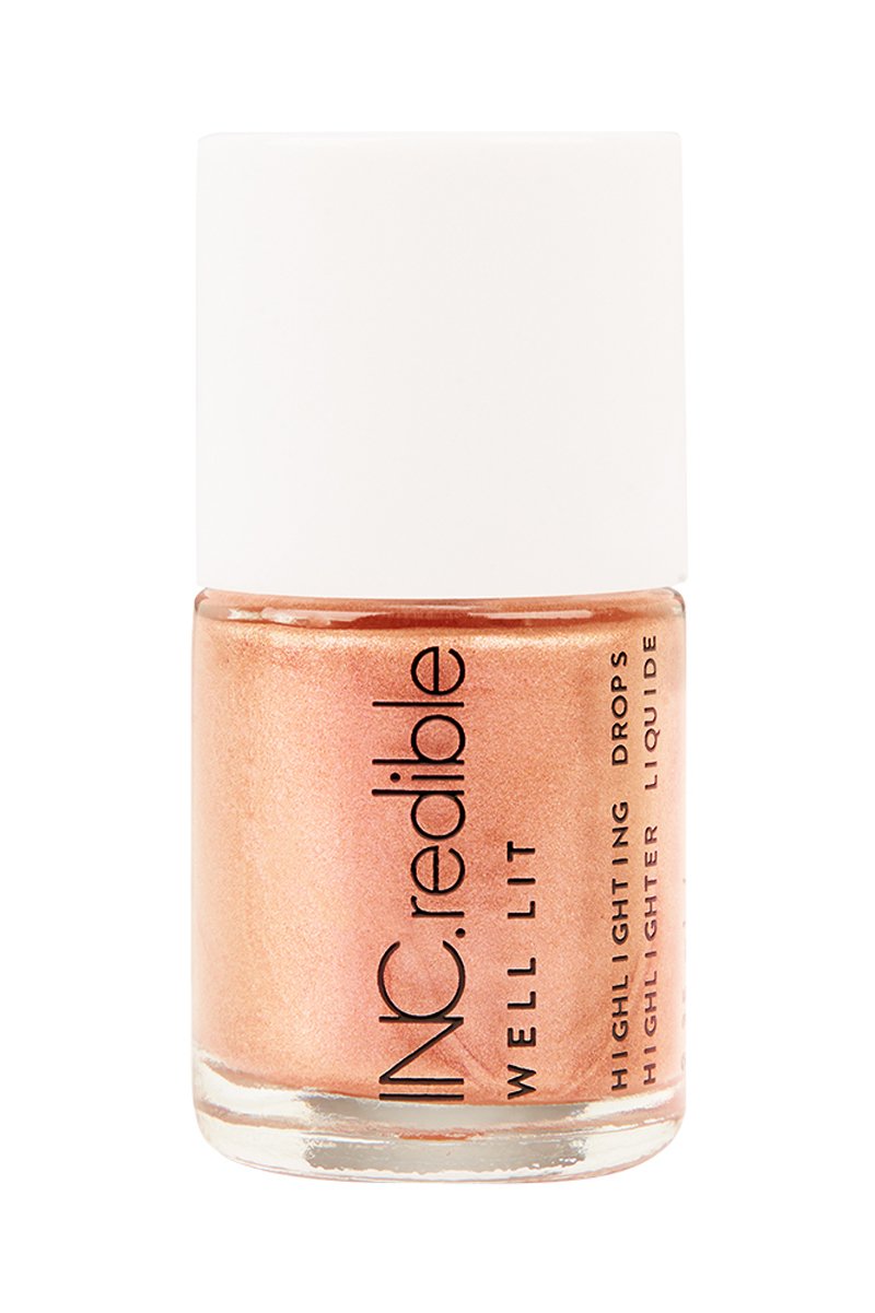 Nails Inc. INC.redible Well Lit Highlighter Drops - Whooooop!-Face