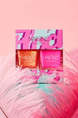 Nails Inc. Nail Polish Duo - Flock You-Nails