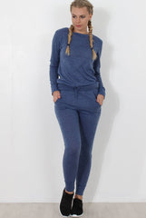 Navy Loungewear Set-Josie-Loungewear