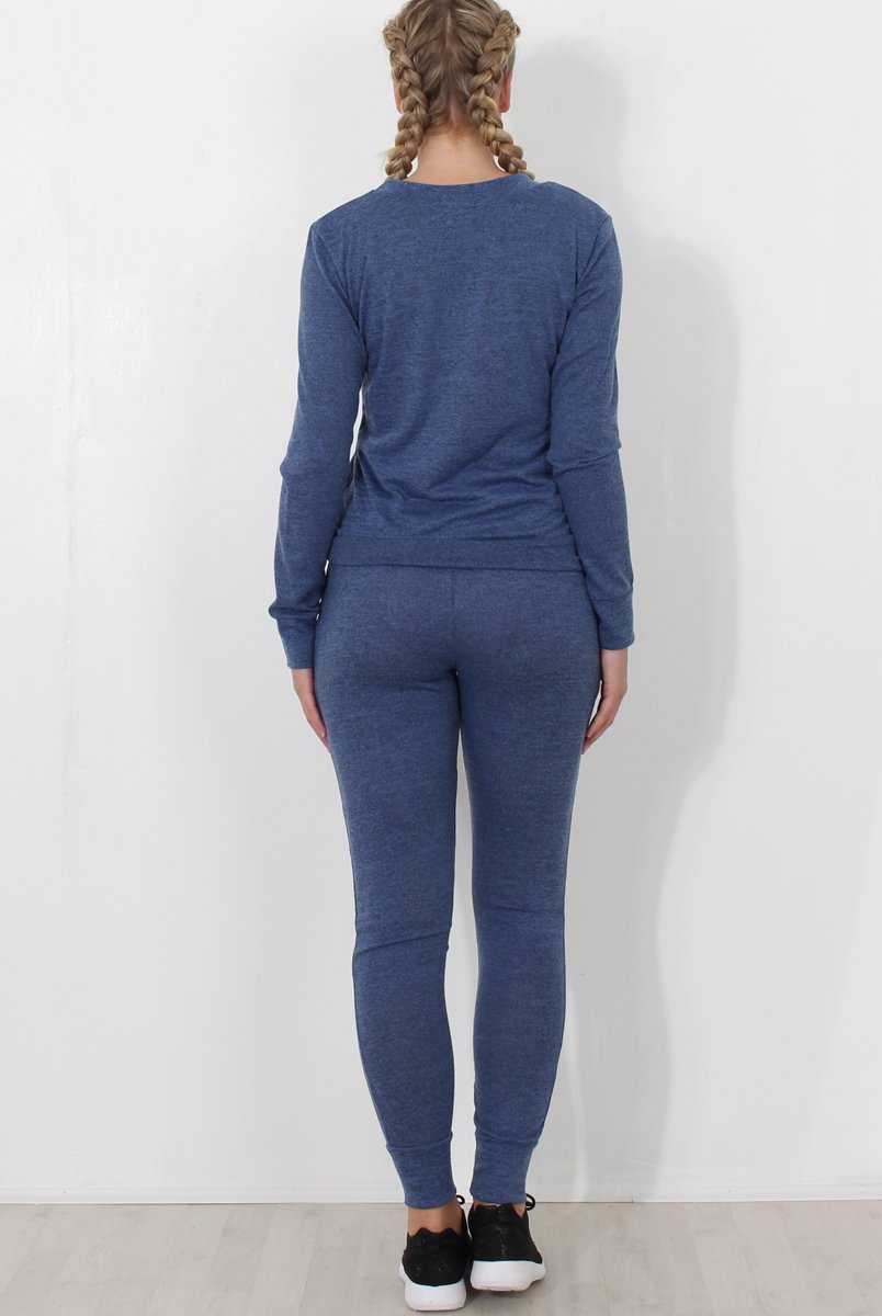 Navy Loungewear Set-Josie-Loungewear