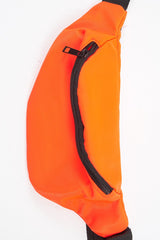 Neon Orange Front Zip Bumbag - Wakely-Bags