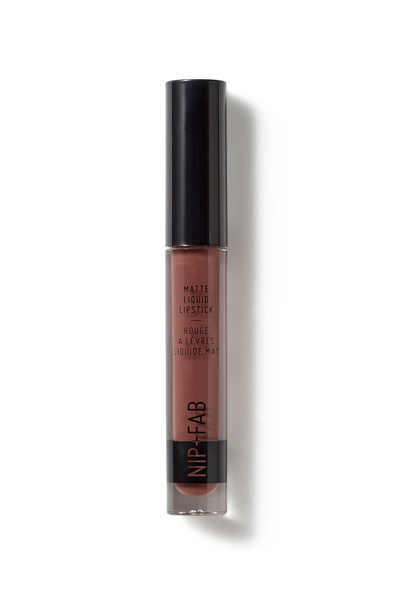 Nip + Fab Matte Liquid Lipstick - Brownie-Lips