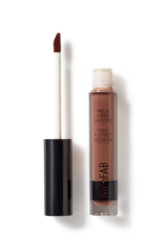 Nip + Fab Matte Liquid Lipstick - Brownie