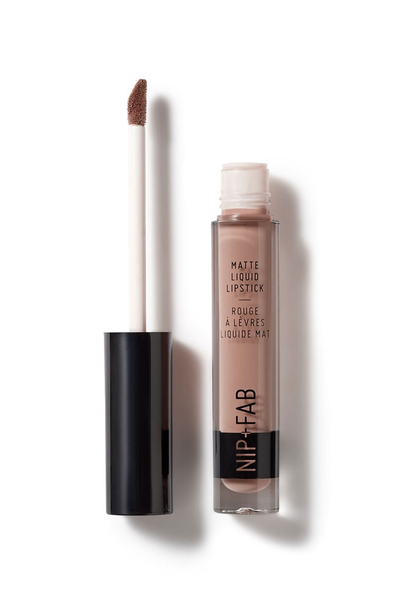 Nip + Fab Matte Liquid Lipstick - Cool Nude-Lips