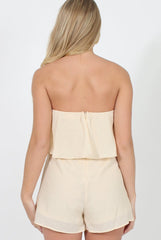 Nude Bandeau Playsuit - Collette-Playsuits