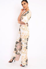 Nude Co-ord Pattern Set - Iasia-Co-ords