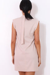 Nude Cut Out Dress-Miranda-Dresses