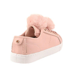 Nude PU Pom Pom Pumps - Makayla-Flats