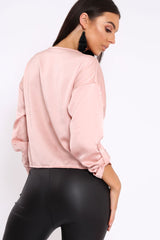 Nude Satin Twist Knot Front Top - Susanne-Tops