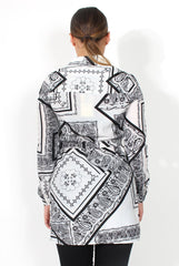 Pasha Paisley Print Button Up Shirt-Shirts