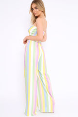 Pastel Coloured Stripe Co-Ord Set - Haddy-Co-ords