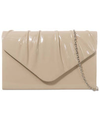 Patent Envelope Clutch - Deena-Bags