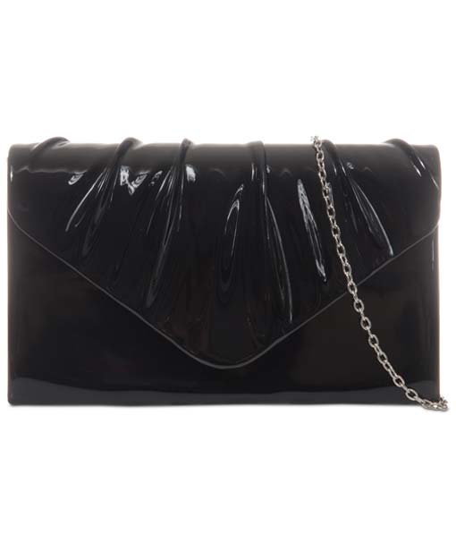 Patent Envelope Clutch - Deena-Bags