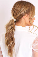 Pearl Delicate Scrunchie - Lalla-Hair