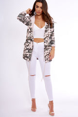 Pink Abstract Camouflage Jacket - JoJo-Jackets